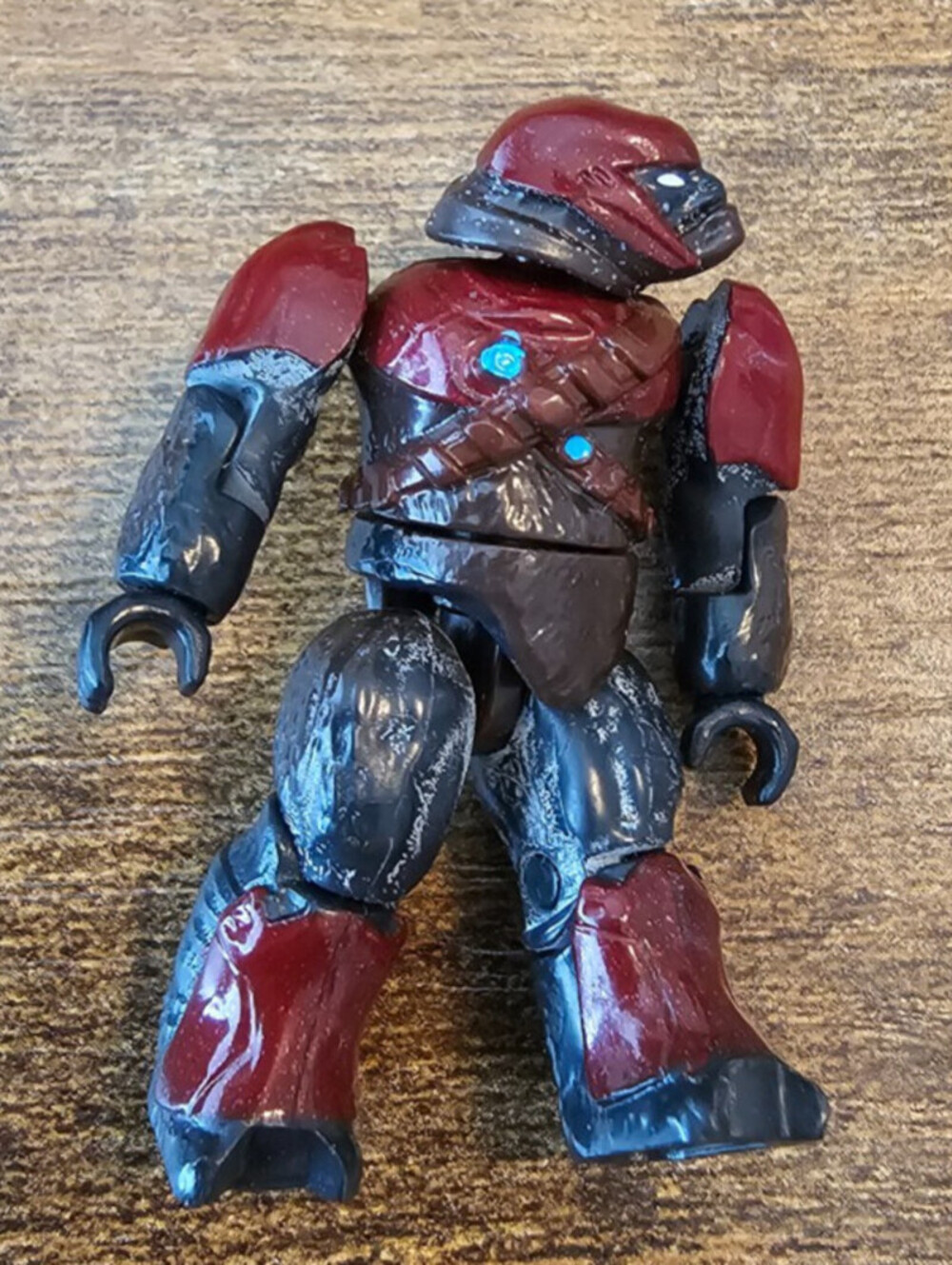 HALO MEGA BLOKS CRIMSON RED COVENANT BRUTE MINI FIGURE 97004 PROWLER ATTACK